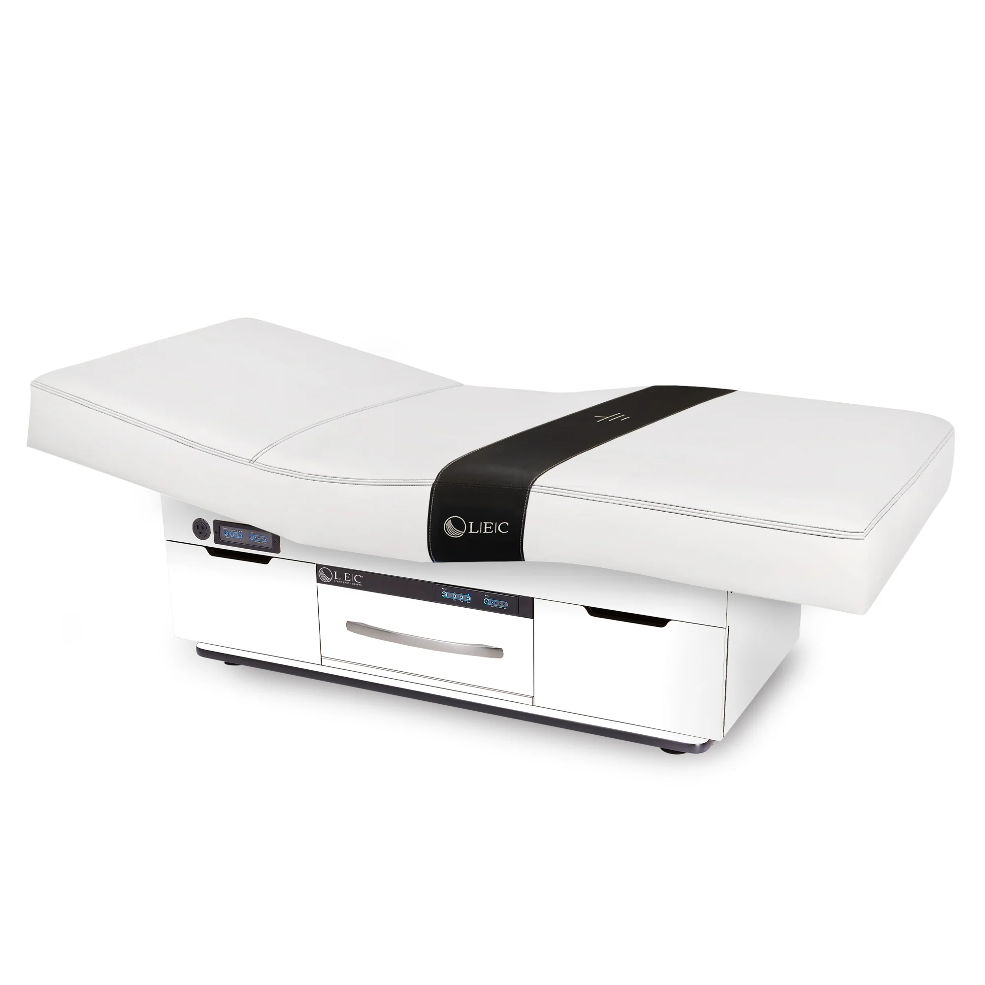 Living Earth Crafts Century City Dual-Pedestal Low-Range Treatment Table with Digital Warming Drawer - Image 7