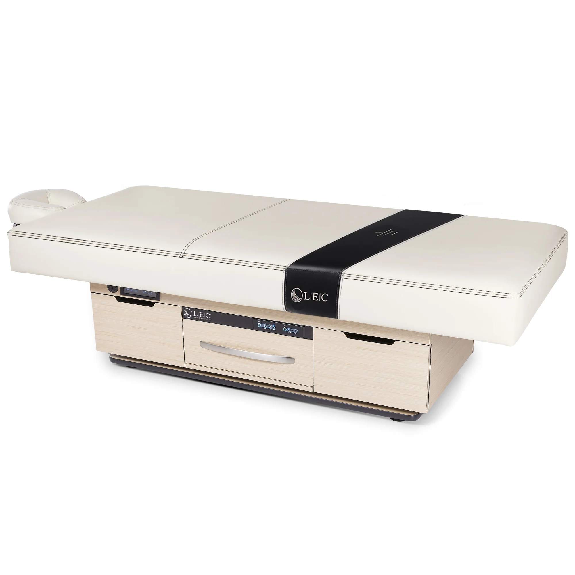 Living Earth Crafts Century City Dual-Pedestal Low-Range Treatment Table with Digital Warming Drawer - Image 9
