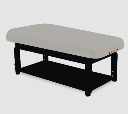 Living Earth Crafts Napa Flat Top Spa Treatment Table with Shelf Base - Image 3