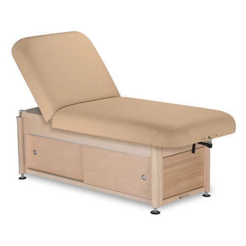 Living Earth Crafts Napa Facial Spa Treatment Table Cabinet Base with PowerAssist - Image 3