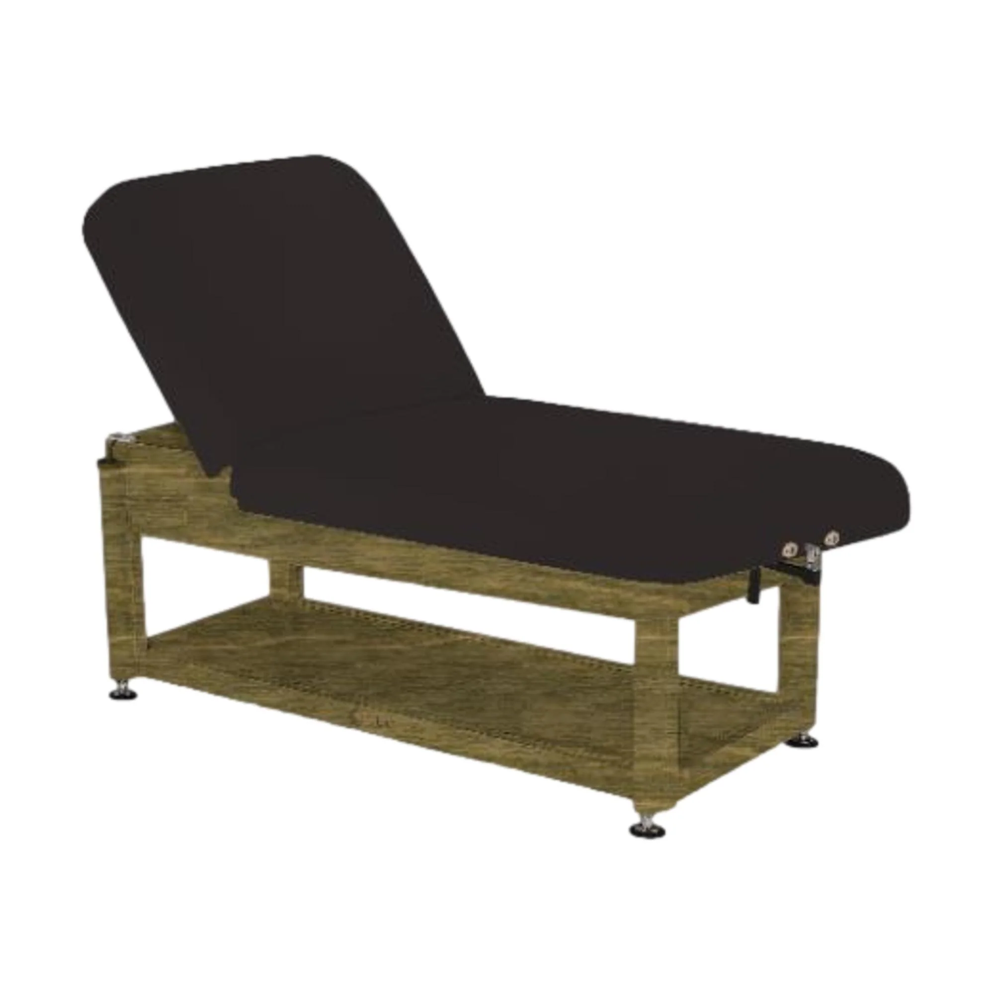 Living Earth Crafts Napa Facial Spa Treatment Table Shelf Base with PowerAssist - Image 2
