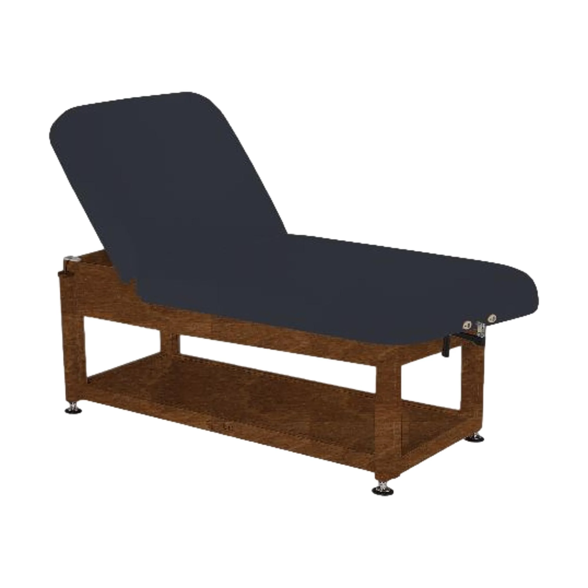 Living Earth Crafts Napa Facial Spa Treatment Table Shelf Base with PowerAssist - Image 5