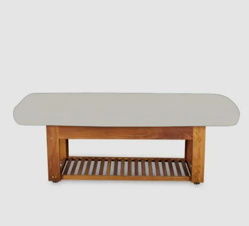 Living Earth Crafts Napa La Mer Spa Table with Teak Base - Image 5