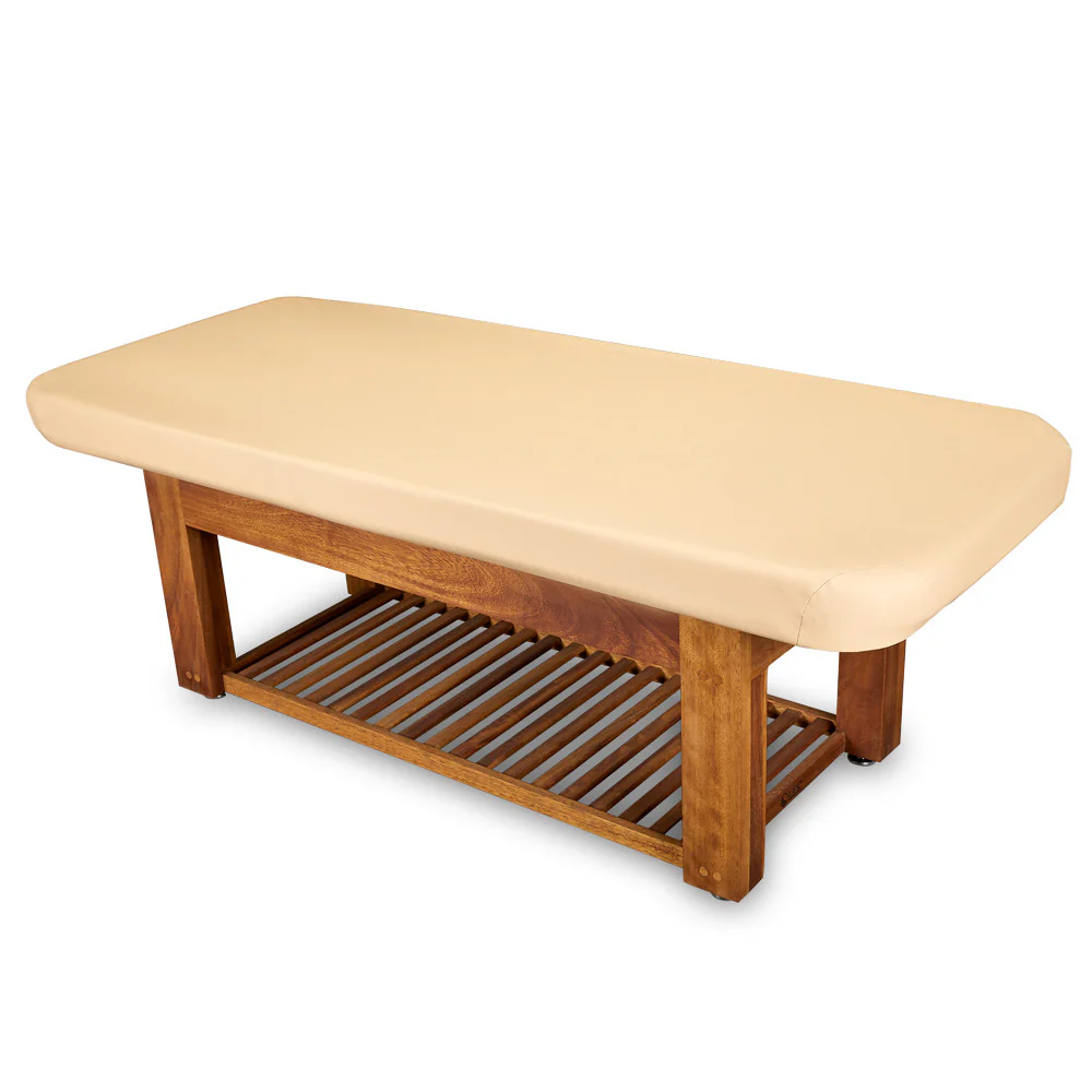 Living Earth Crafts Napa La Mer Spa Table with Teak Base - Image 6