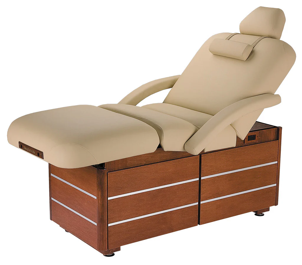 Living Earth Crafts Pro Salon Treatment Table with Cabinet - Image 2