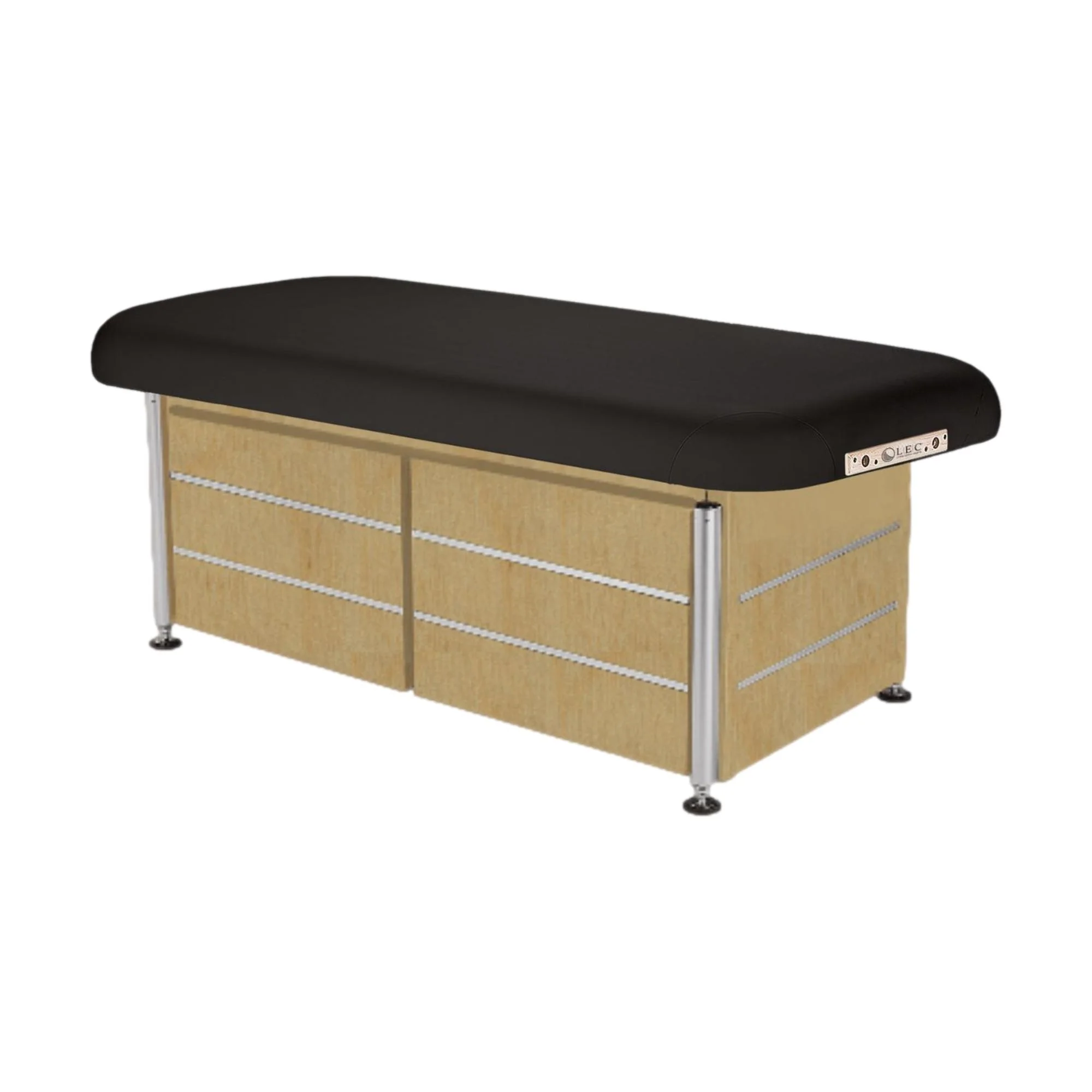 Living Earth Crafts Serenity Treatment Table with Contemporary Cabinet Base - Image 2