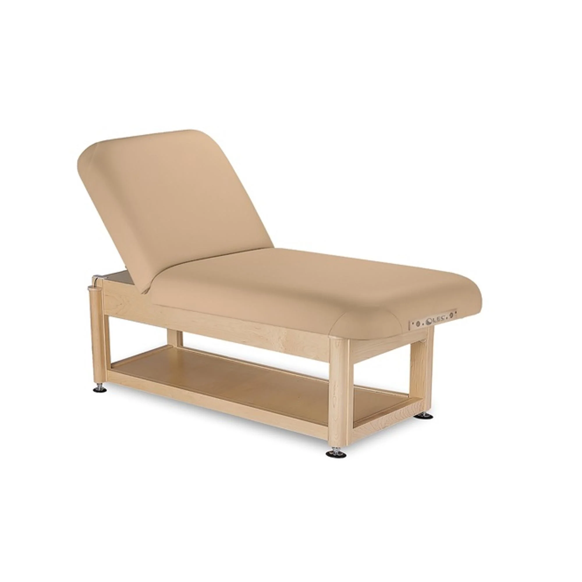 Living Earth Crafts Serenity Treatment Table with Shelf Base - Image 3