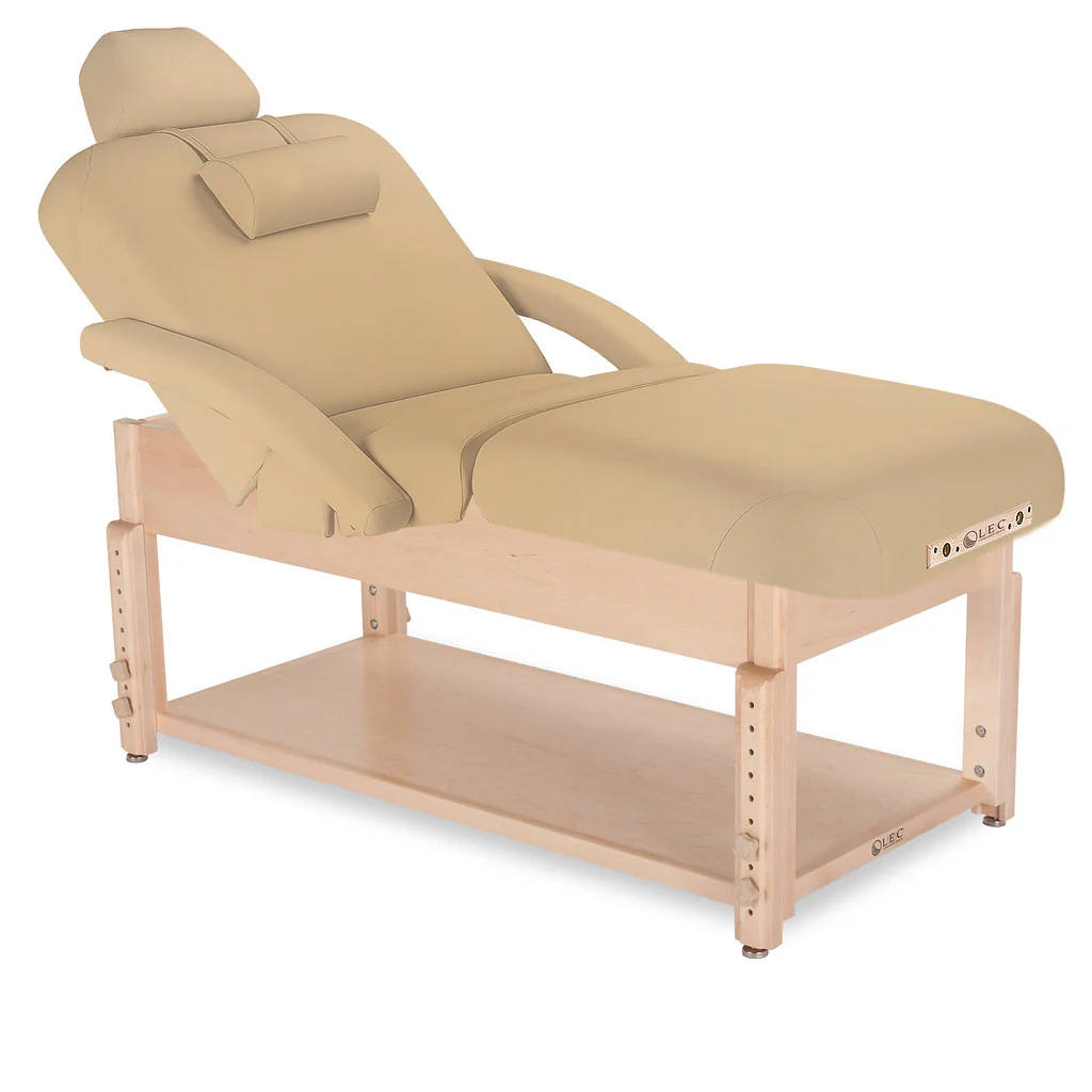 Living Earth Crafts Sonoma Treatment Table with Shelf - Image 3