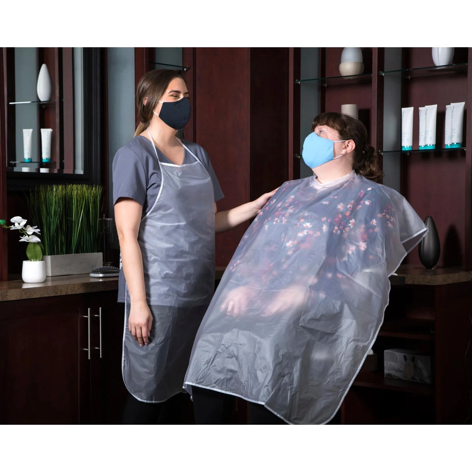Long Vinyl Bib Apron - Image 4