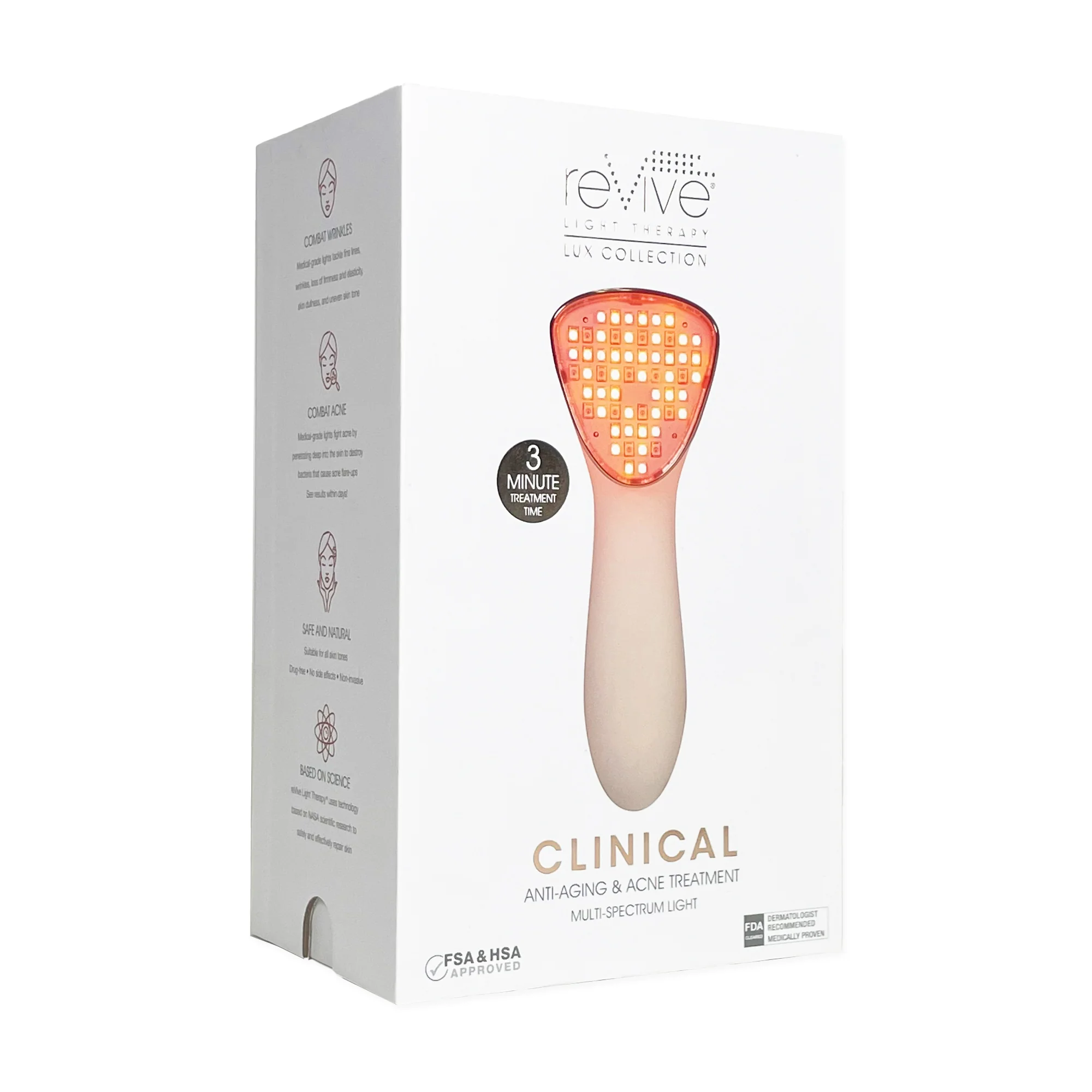 Lux Clinical Series LED, Wrinkle Reduction & Acne Treatment by reVive Light Therapy - Image 9