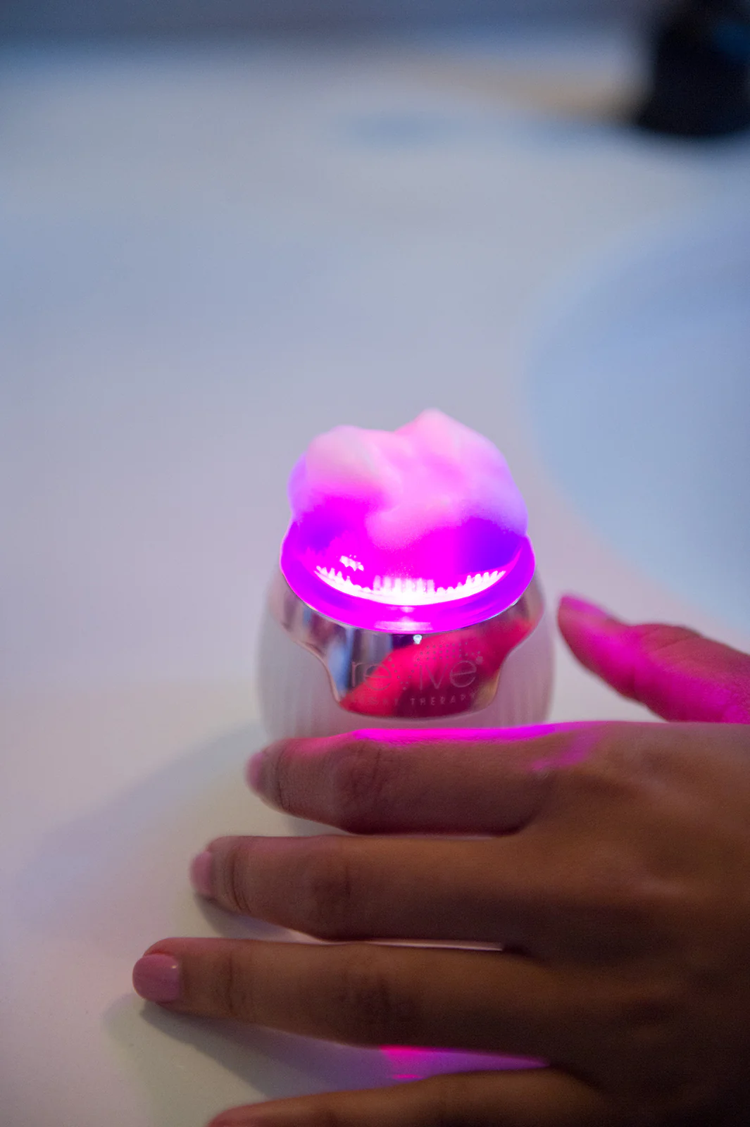 Lux Soniqué Mini LED Sonic Cleanser, Wrinkle Reduction & Acne Treatment by reVive Light Therapy - Image 4