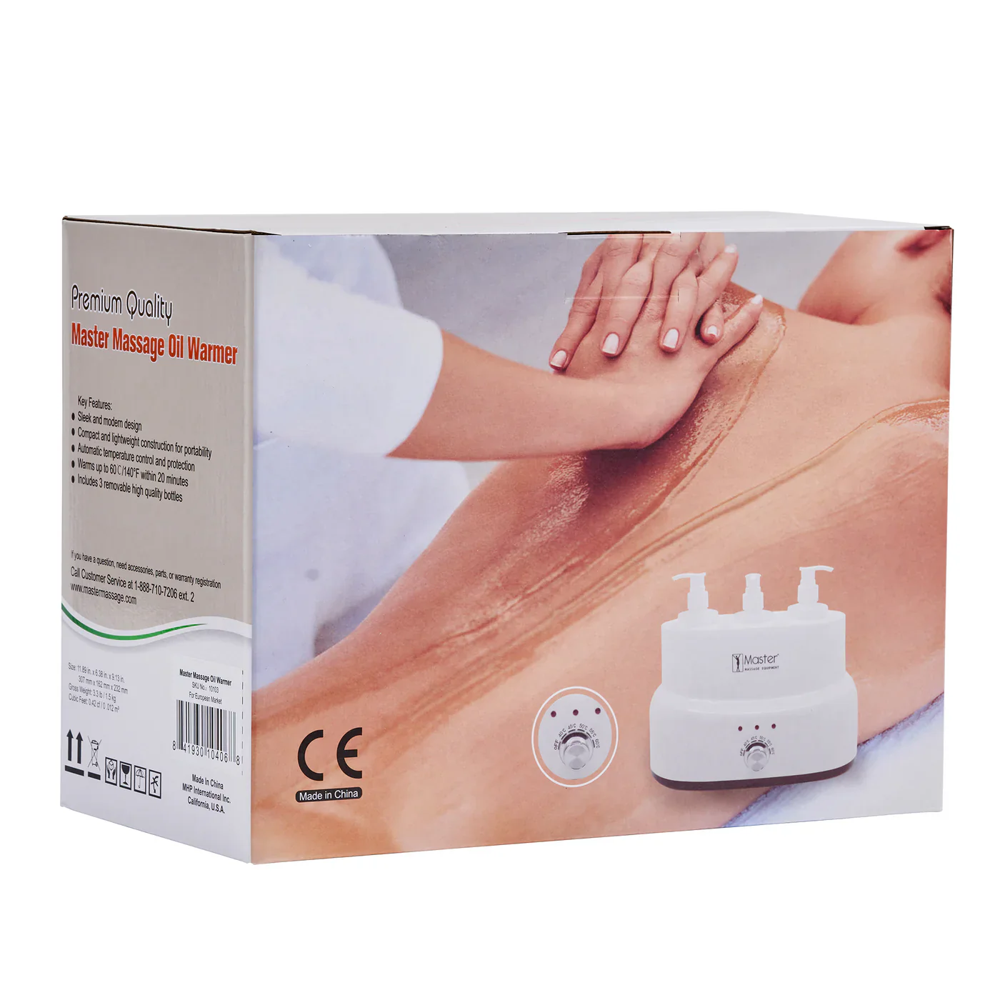 Massage Oil & Lotion Warmer, 3 Bottle - Image 8