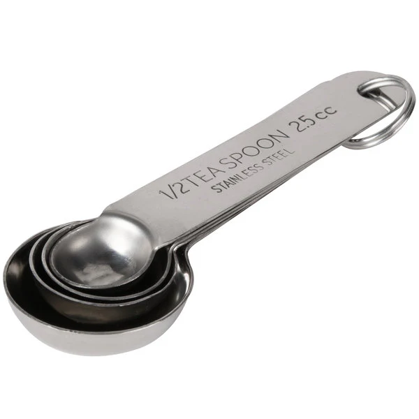 Measuring Spoon Set, Stainless Steel, 4 pc - Image 2