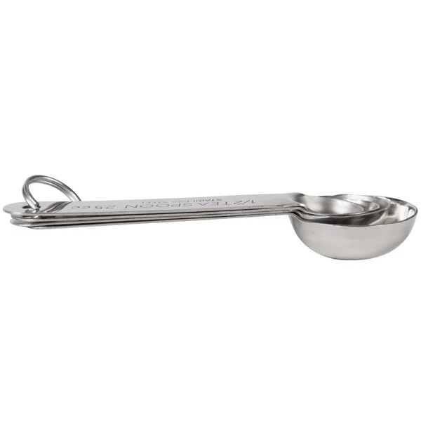 Measuring Spoon Set, Stainless Steel, 4 pc - Image 3