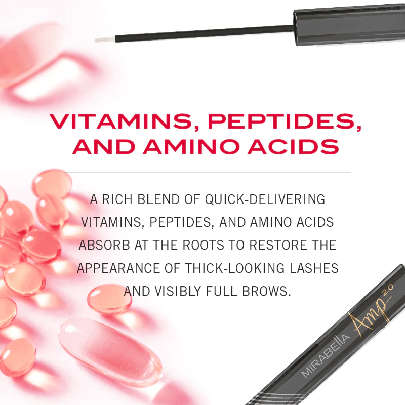 Mirabella AMP 2.0 Lash and Brow Growth Serum, 3 mL - Image 5