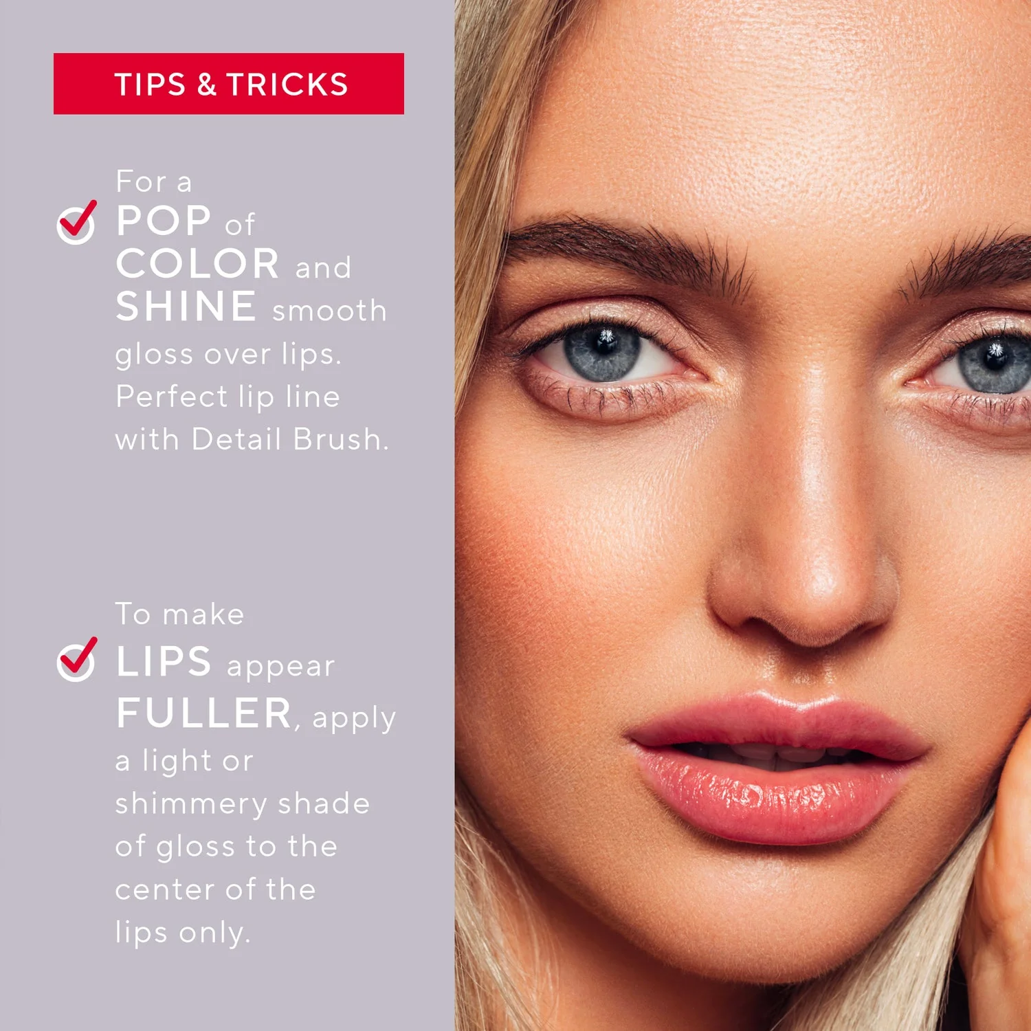 Mirabella Luxe Advanced Formula Lip Gloss, 3.5 mL - Image 3