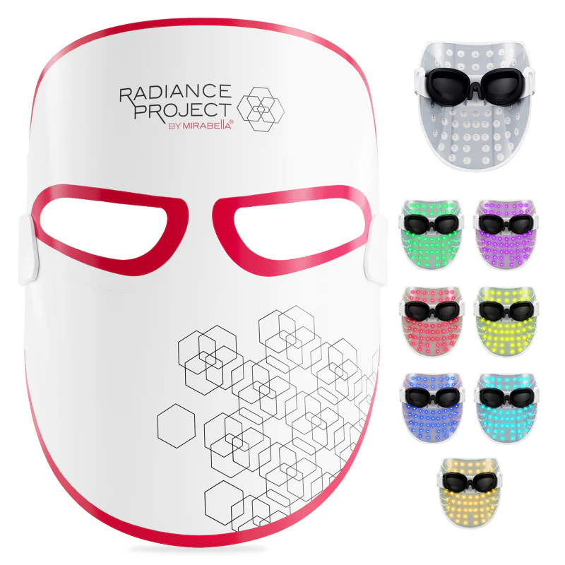 Mirabella Phototherapy 7-Color LED Facial Mask with Near Infrared - Image 4