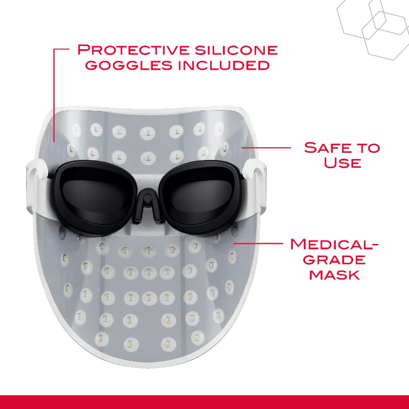 Mirabella Phototherapy 7-Color LED Facial Mask with Near Infrared - Image 7