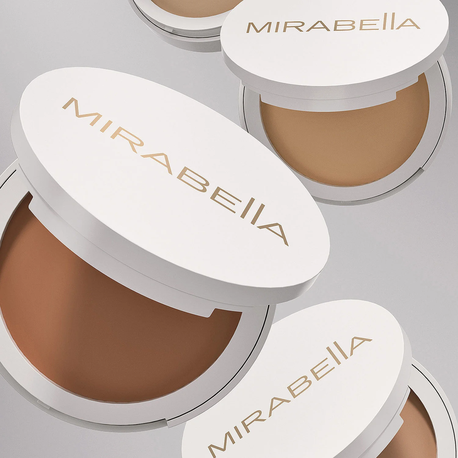 Mirabella Pure Press Invincible for All Powder Foundation, 10 g
