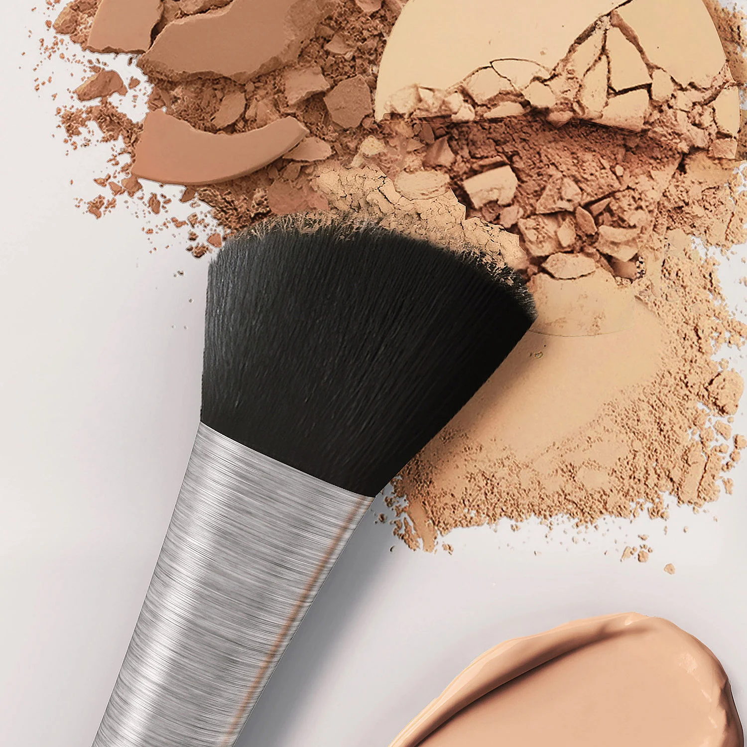 Mirabella Pure Press Invincible for All Powder Foundation, 10 g - Image 6