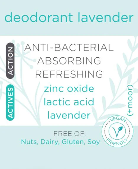 Moor Spa Deodorant, Lavender, 2.7 fl oz - Image 2