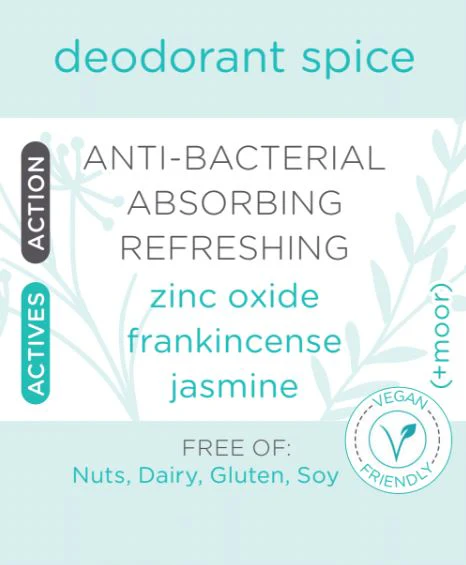 Moor Spa Deodorant, Spice, 2.7 fl oz - Image 2