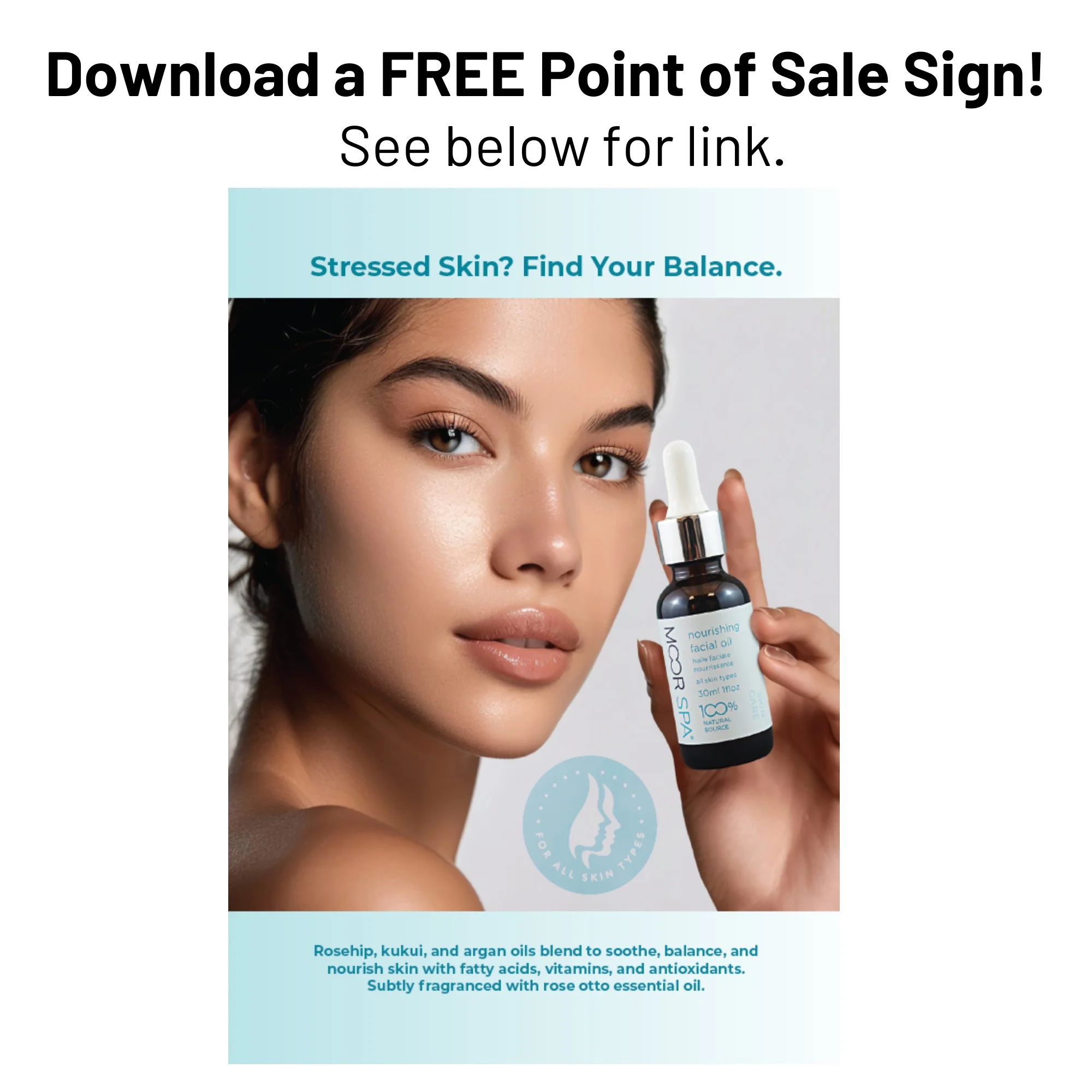 Moor Spa Nourishing Facial Oil Retailer Success Kit - Image 2