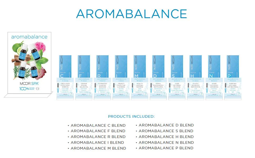 Moor Spa Product Category Display, Aromabalance - Image 3