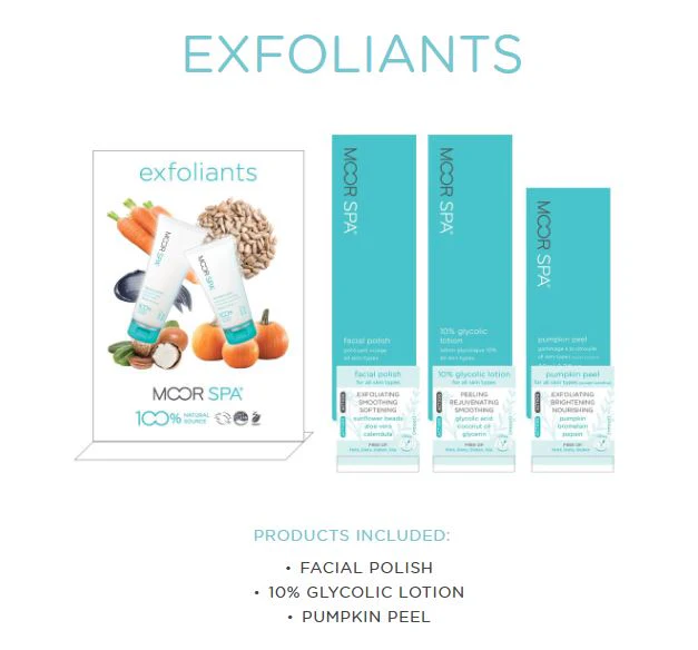 Moor Spa Product Category Display, Exfoliants - Image 3