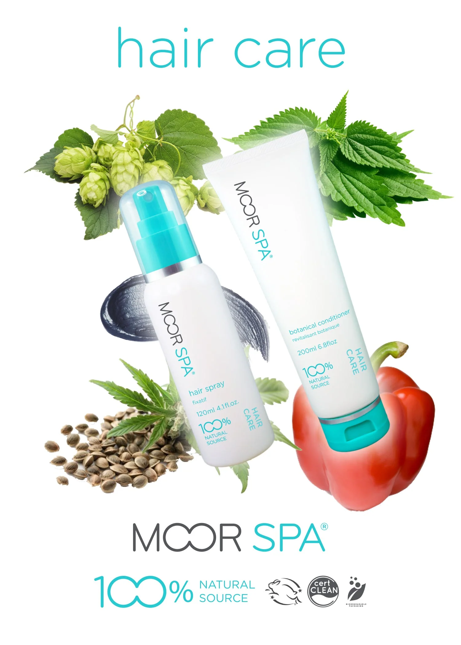 Moor Spa Product Category Display, Hair Care - Image 2