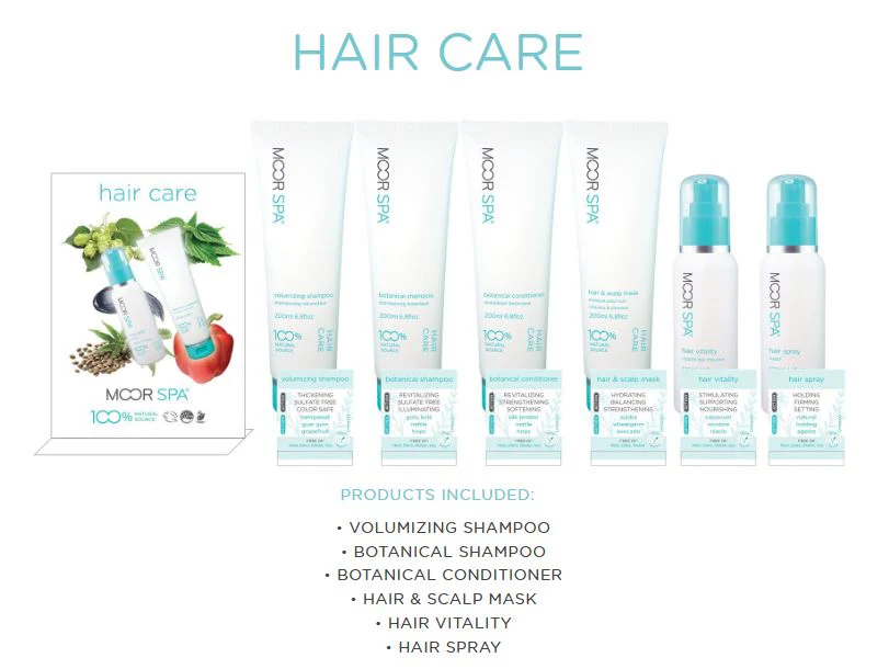 Moor Spa Product Category Display, Hair Care - Image 3
