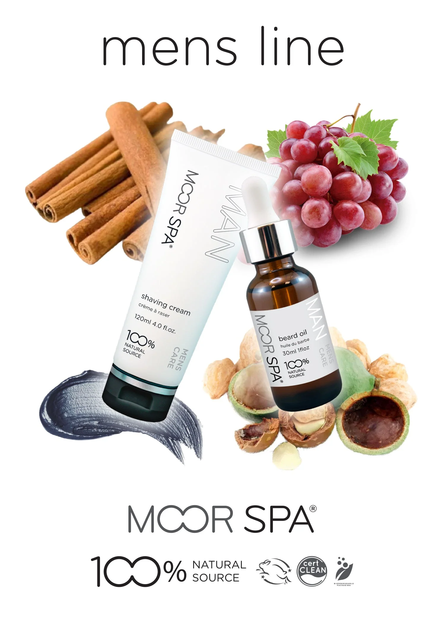 Moor Spa Product Category Display, Men's Line - Image 2