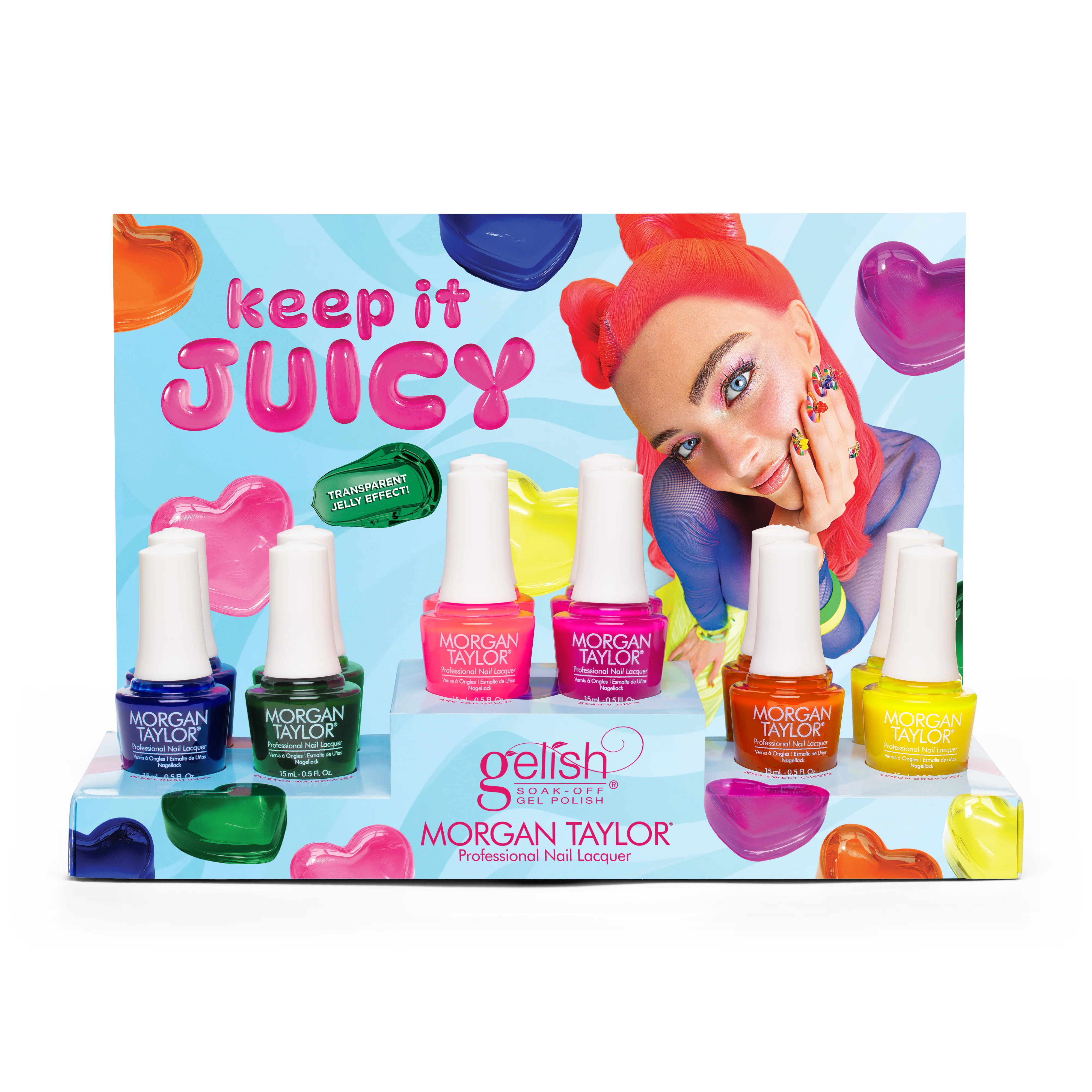 Morgan Taylor, Keep It Juicy Collection Display, 12 Piece - Image 2