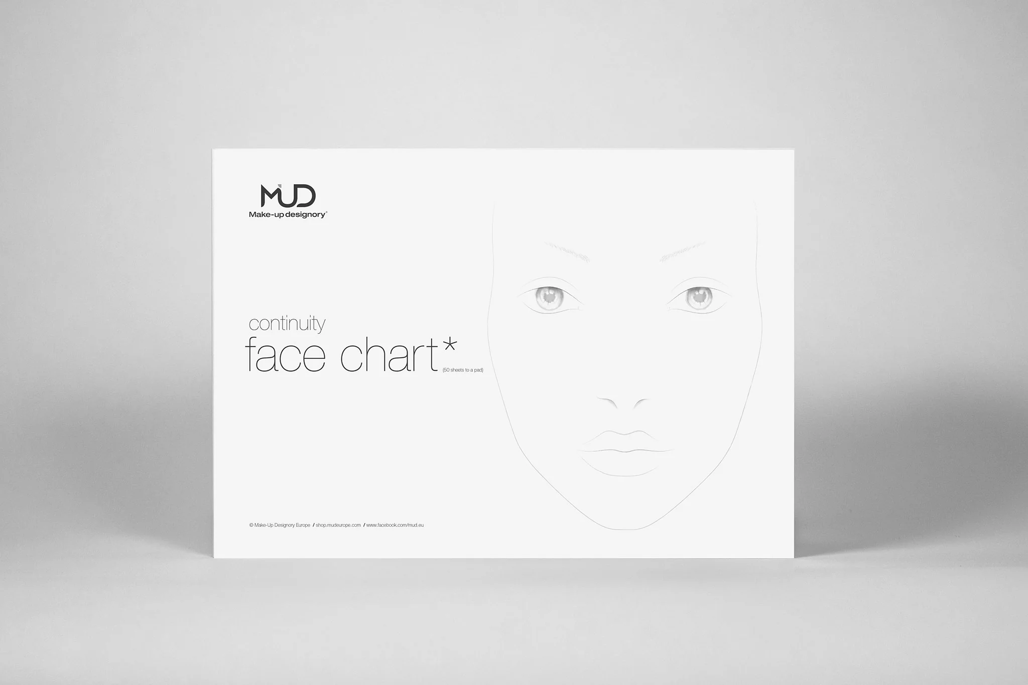MUD Books, Continuity Chart, 50 sheets