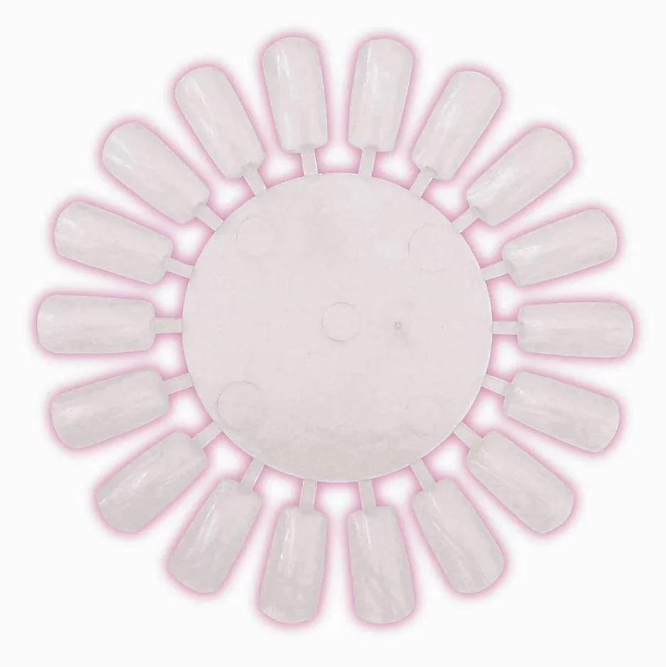 Nail Tip Color Display Disc, Pack of 2 Discs, 36 Tips Total