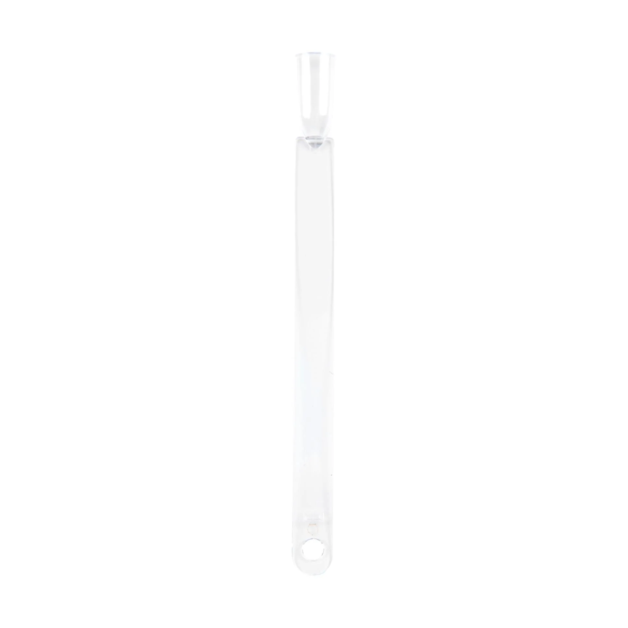 Nail Tips with Metal Ring, Clear, 50 Tips - Image 3