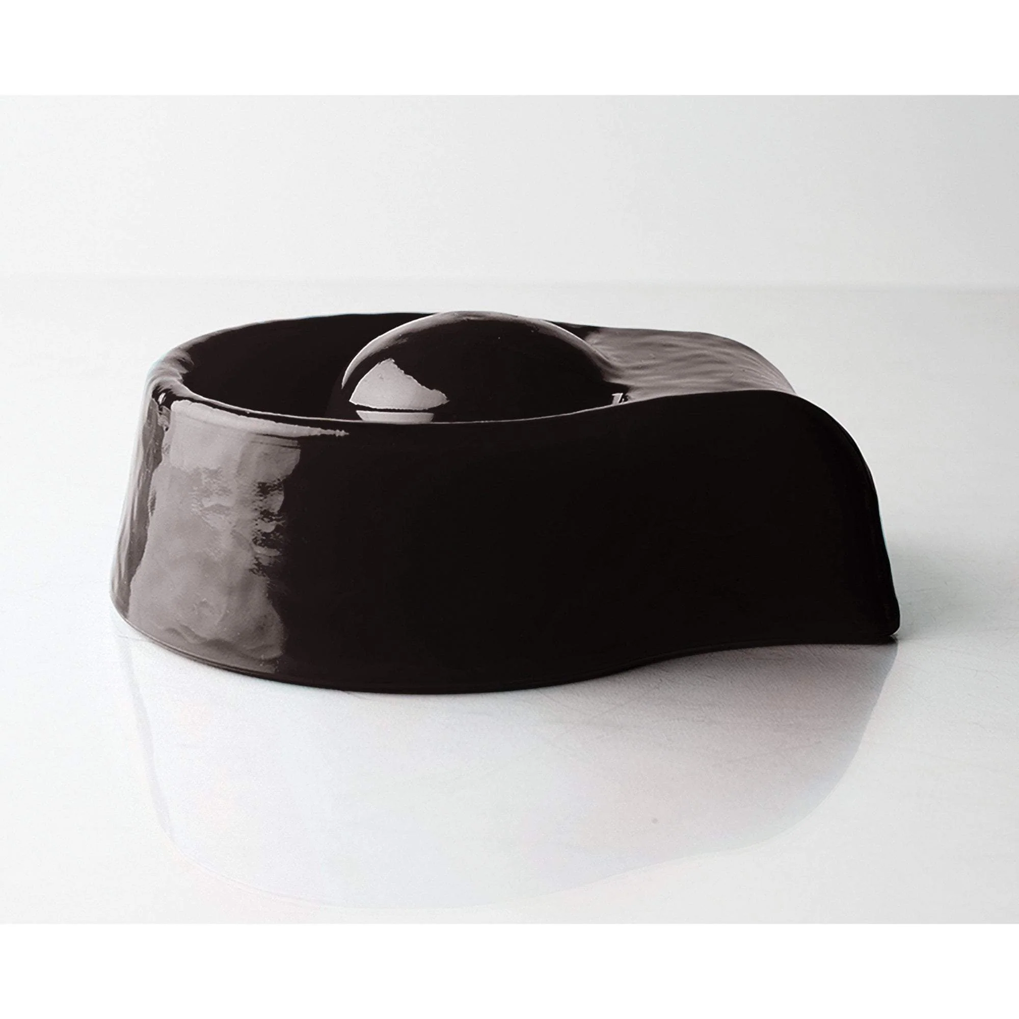 Noel Asmar Resin Manicure Dish / Round / Espresso