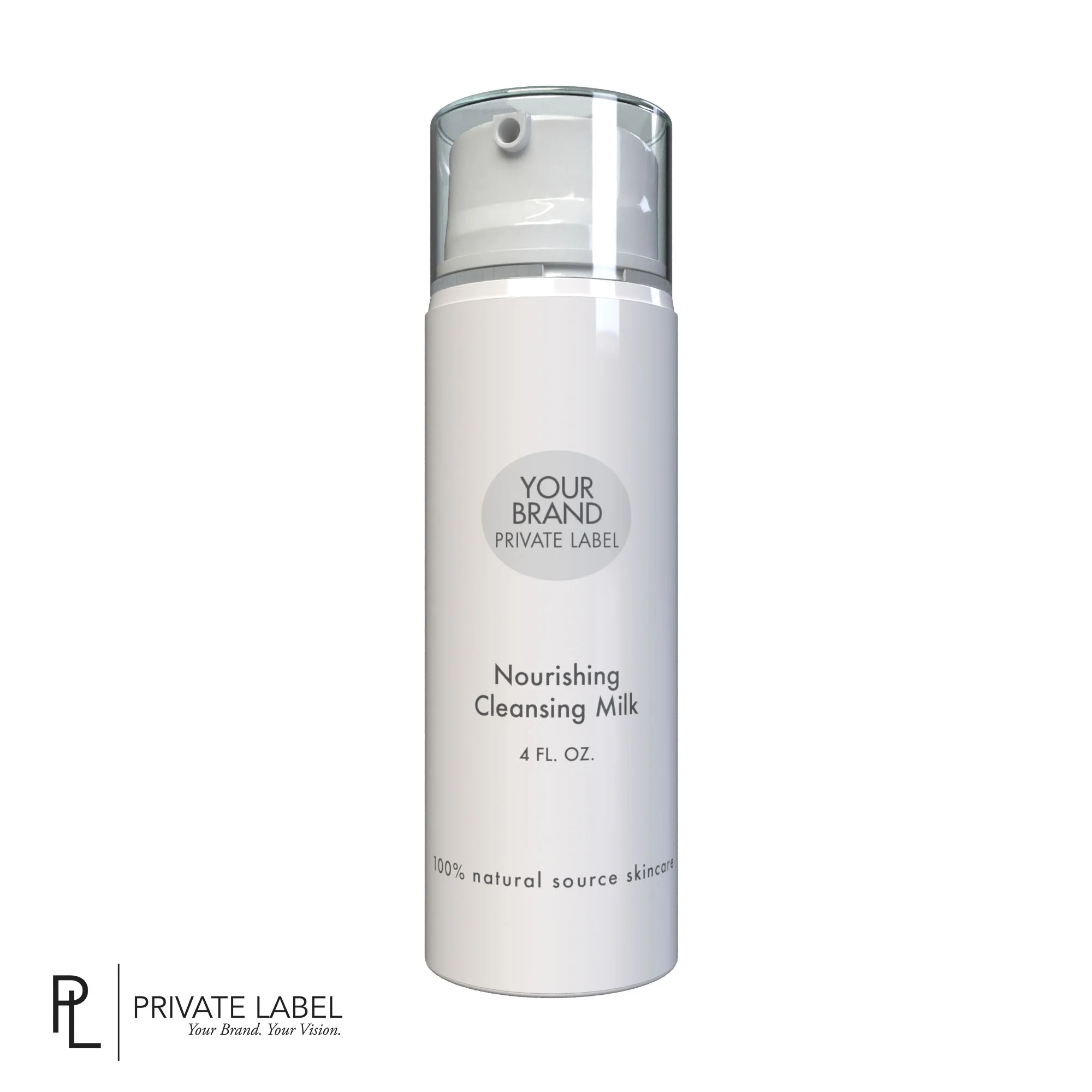 Private Label Nourishing Cleansing Milk, Retail, 4 fl oz