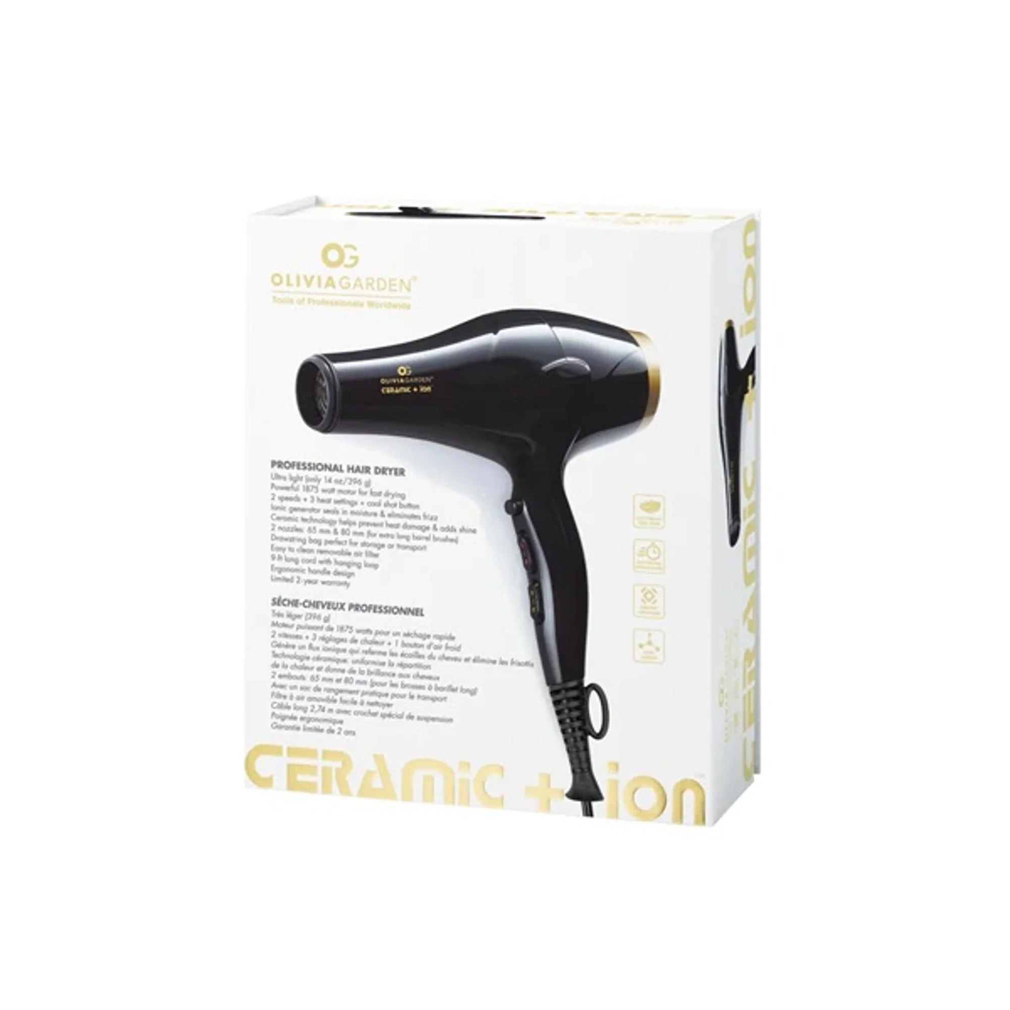 Olivia Garden Ceramic Hair Dryer - Image 8