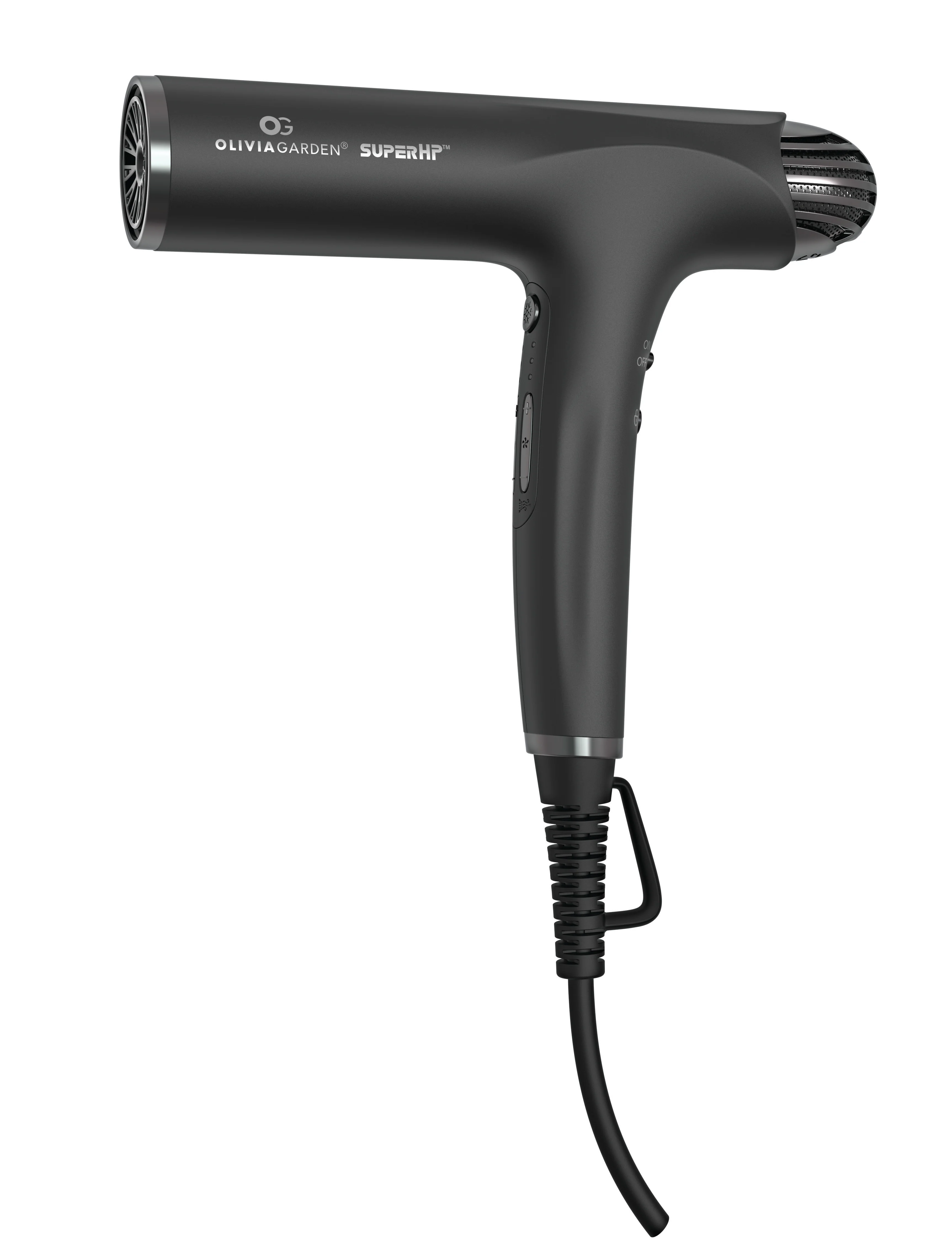 Olivia Garden Super HP Hair Dryer, Black
