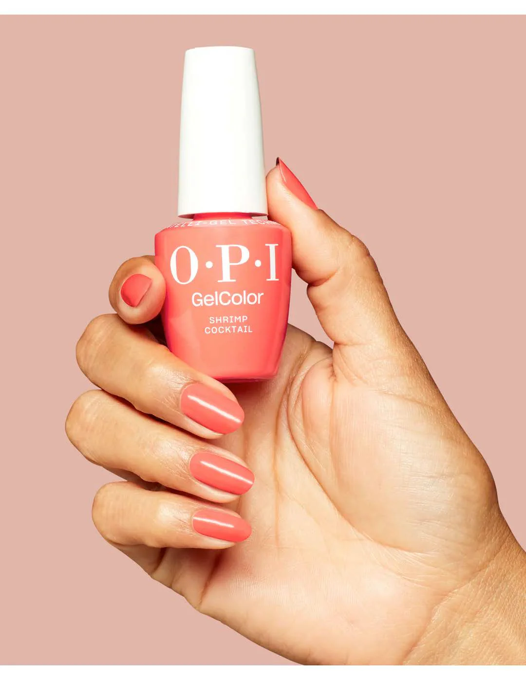OPI Gel Color, Shrimp Cocktail, 0.5 fl oz - Image 4