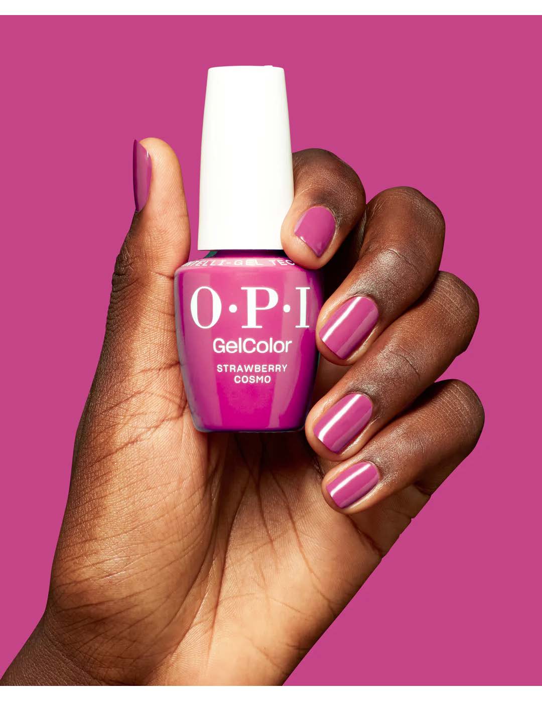 OPI Gel Color, Strawberry Cosmo, 0.5 fl oz - Image 4