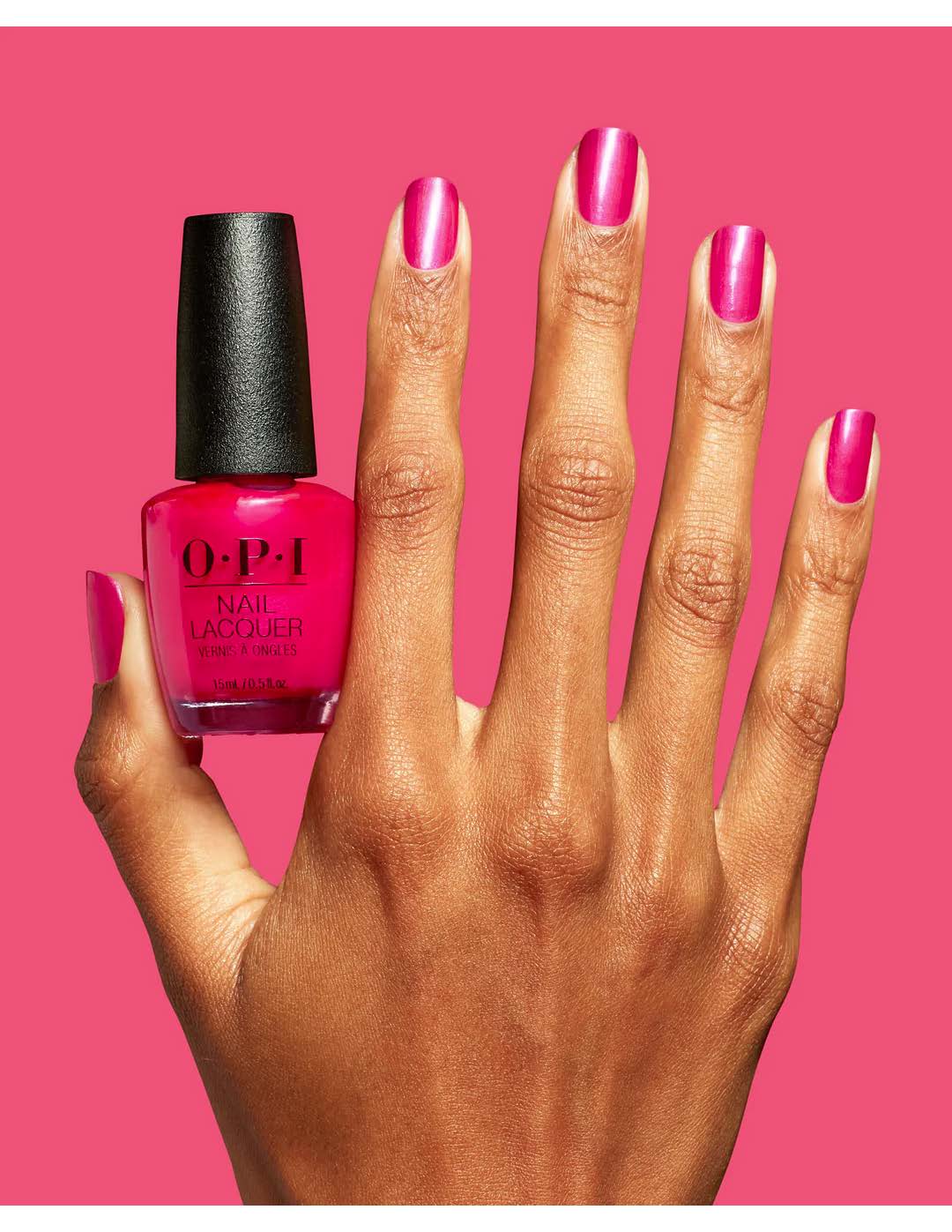 OPI Nail Lacquer, Pompeii Pink, 0.5 fl oz - Image 4