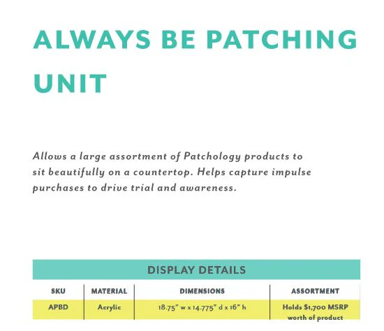 Patchology Always Be Patching POS Display - Image 3