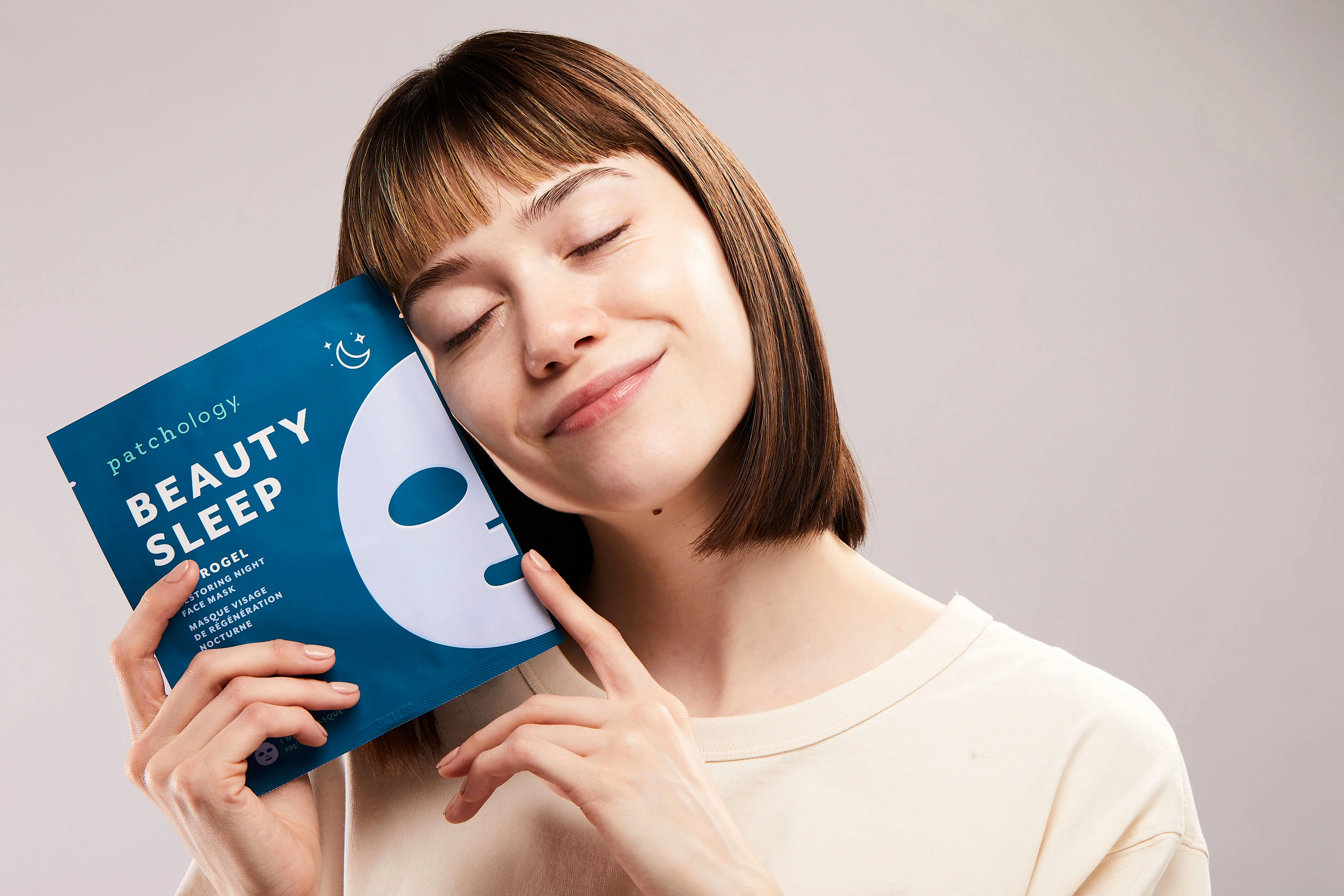 Patchology Beauty Sleep Hydrogel Face Mask, 1 ct - Image 4