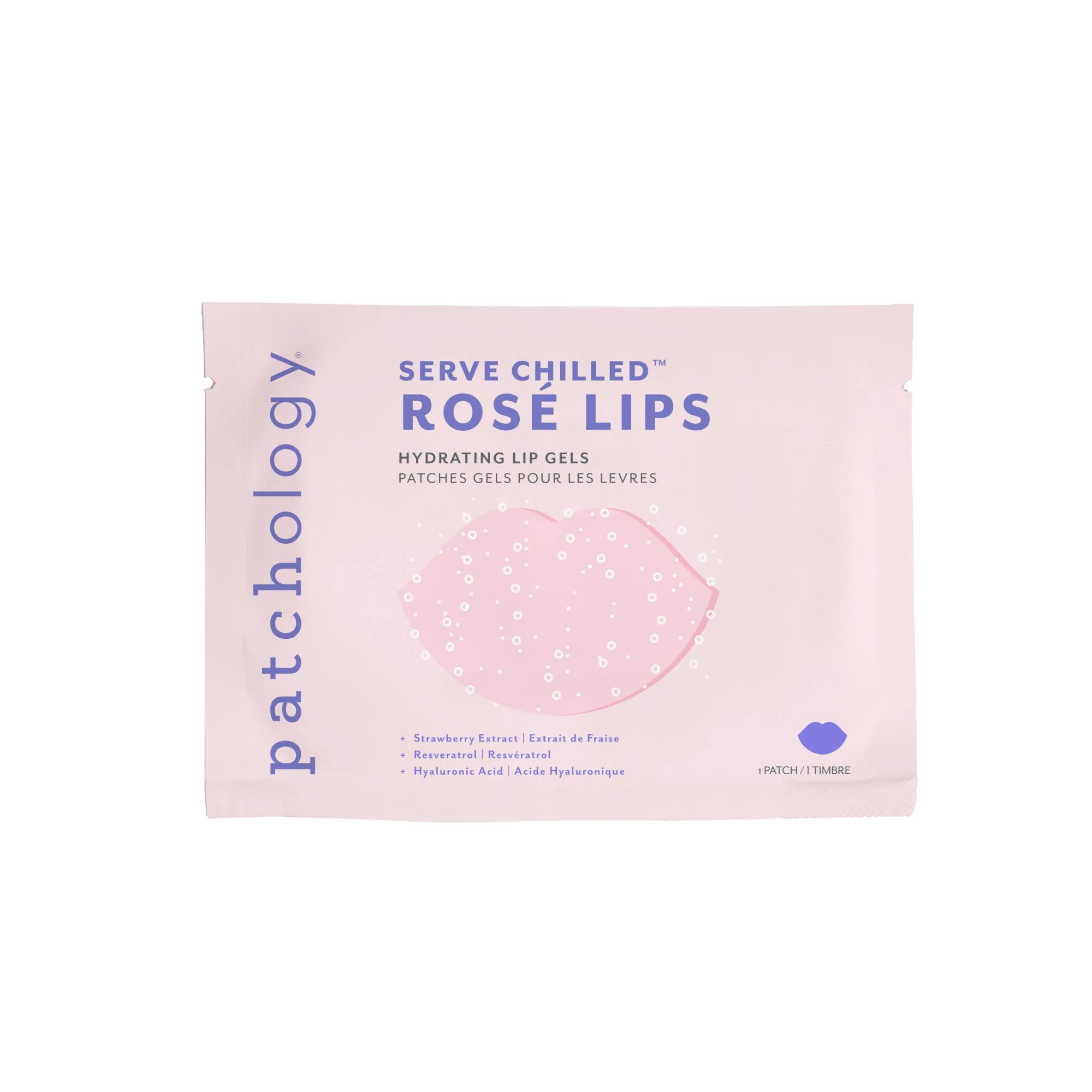 Patchology Serve Chilled Rosé Hydrating Lip Gels