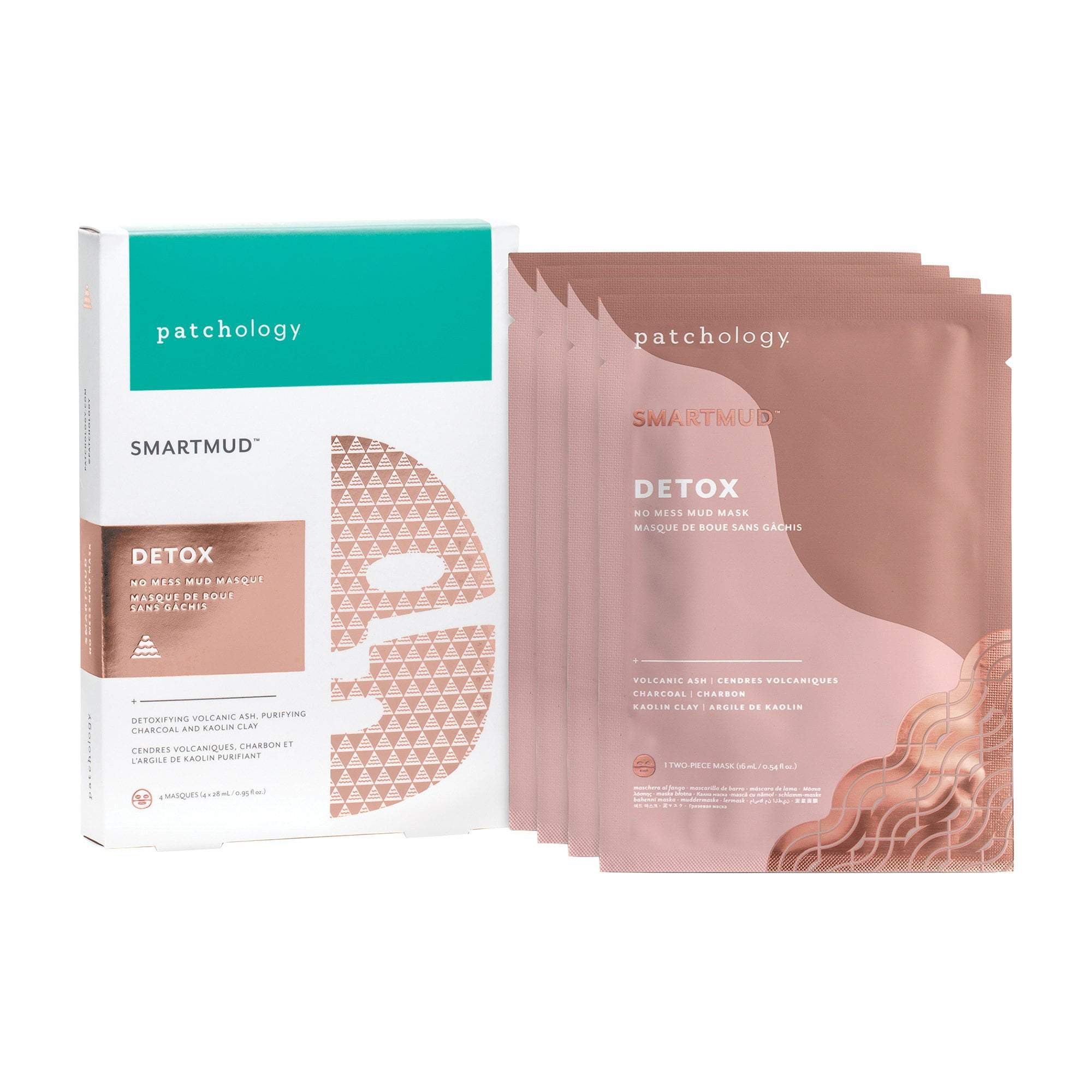 Patchology SmartMud Detox Clarifying No-Mess Mud Mask, 1 ct - Image 2