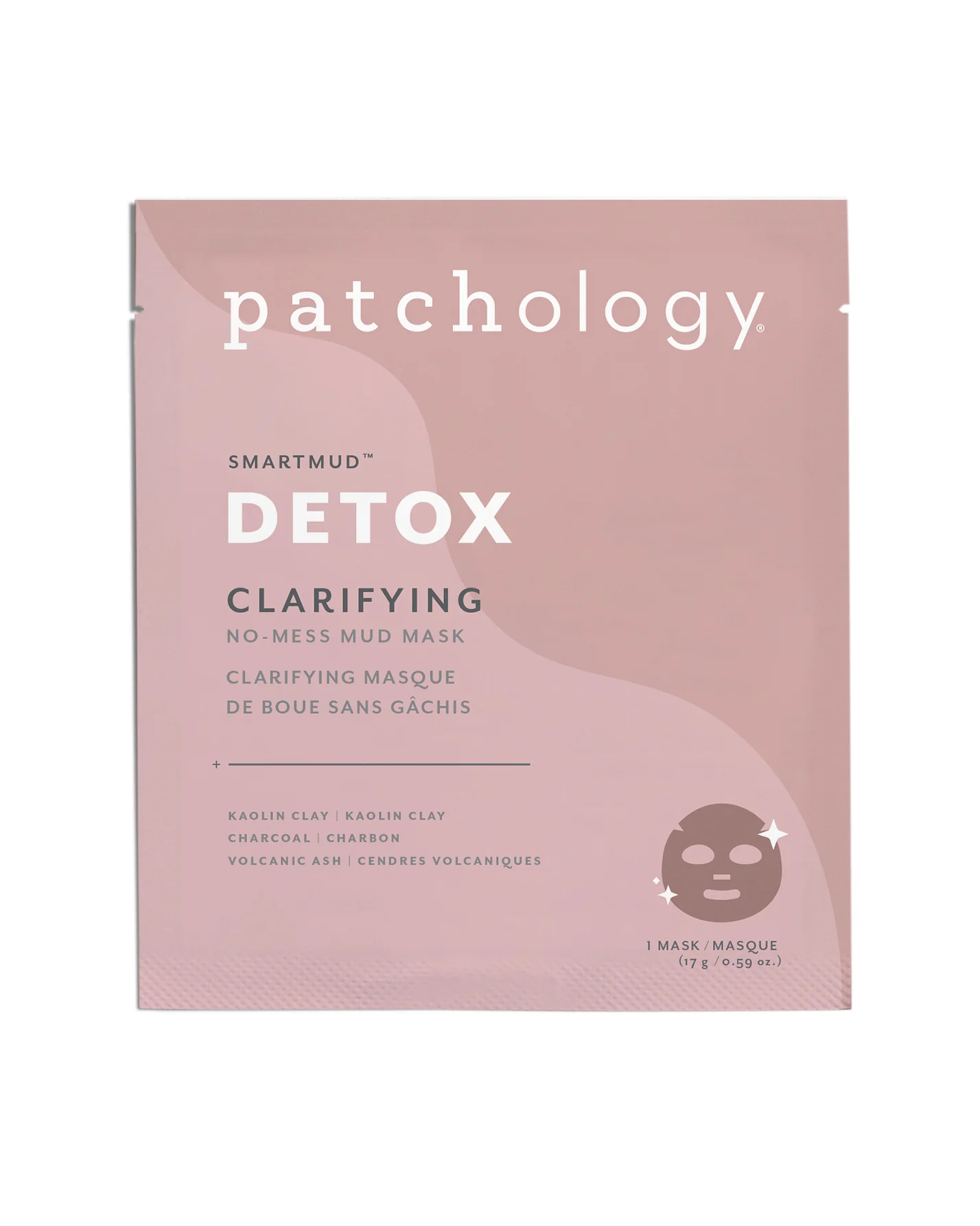 Patchology SmartMud Detox Clarifying No-Mess Mud Mask, 1 ct - Image 4