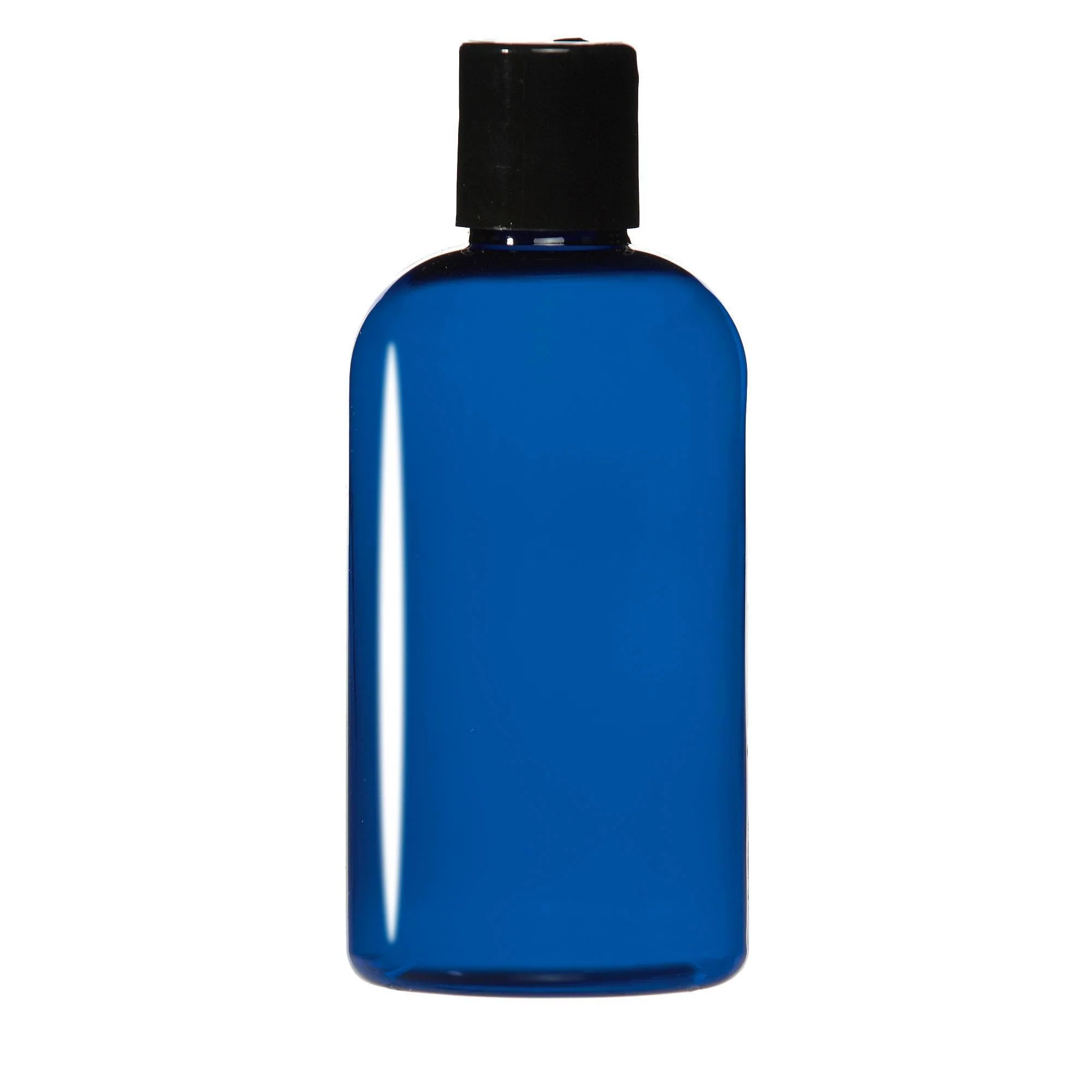 PET Bottle with Disc Cap / Cobalt Blue - Image 3