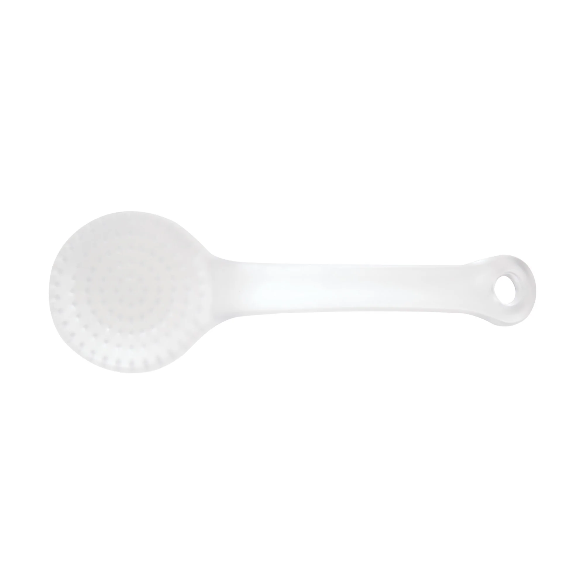 Plastic Body Brush, Short, Frosted - Image 2